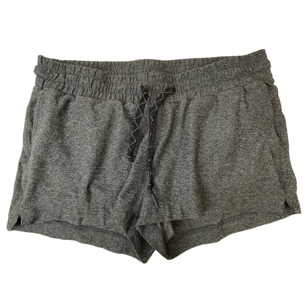 We Wander Maternity Shorts Gray Elastic Pockets Support Women’s Size Small